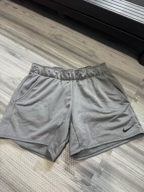 Nike Women's Gray Athletic Performance Shorts
